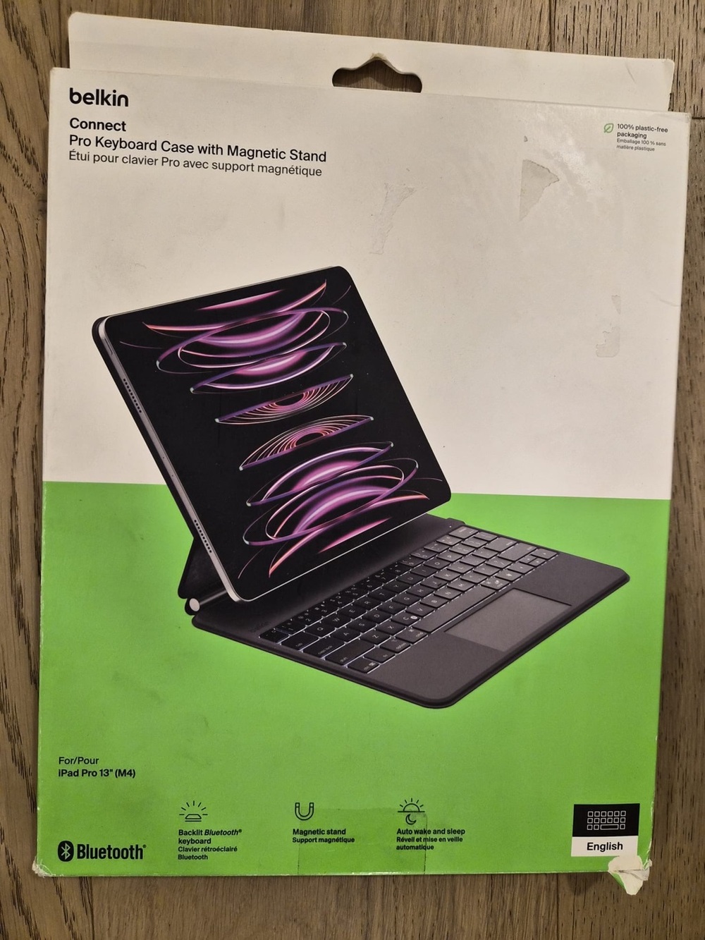 Belkin Connect Pro Keyboard Case with Magnetic Stand for iPad Pro 13" (M4)